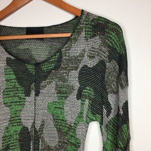 Hotel Particulier Sz M Camo Print Dress